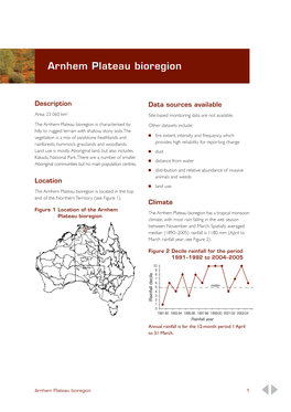 Arnhem Plateau Bioregion