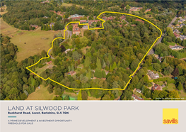 LAND at SILWOOD PARK Buckhurst Road, Ascot, Berkshire, SL5 7QN