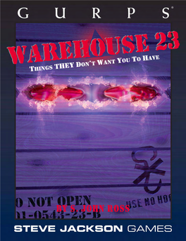 GURPS Classic Warehouse 23