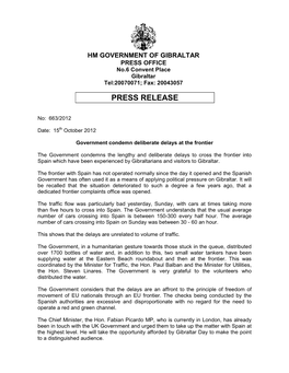 Press Release