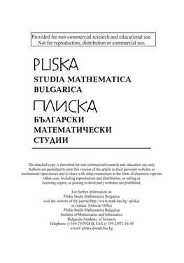 CURRICULUM VITAE of PETAR R