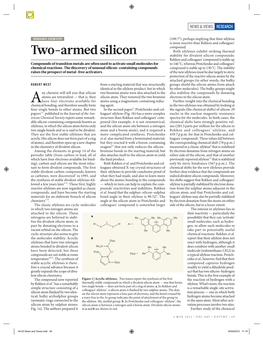 Two-Armed Silicon