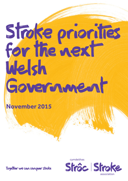 Ceri Dunstan, Head of Communications and External Affairs, Wales, on 029 2052 4420 Ceri.Dunstan@Stroke.Org.Uk