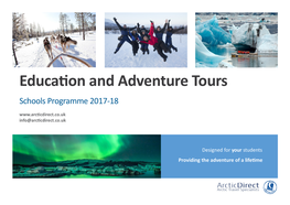 Education and Adventure Tours