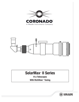 Solarmax II Series Manual