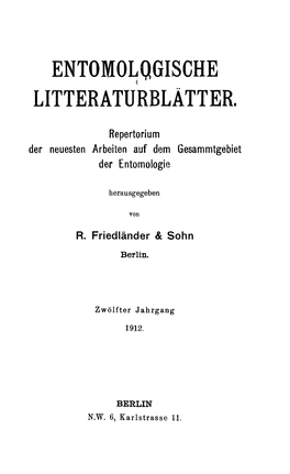 R. Friedländer & Sohn