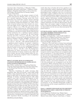 Cincinnati, Ohio, United States, 2. Milwaukee VAMC, Model, Elder Abuse at Baseline Did Not Have Significant Asso- Milwaukee, Wisconsin, United States, 3