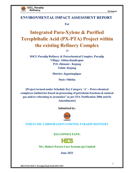 Integrated Para-Xylene & Purified