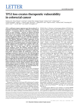 LETTER Doi:10.1038/Nature14418