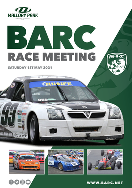 Race Meeting Saturday 1St May 2021