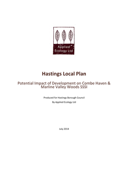 Local Plan Ecology Report