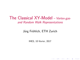 Vortex-Gas- and Random Walk Representations
