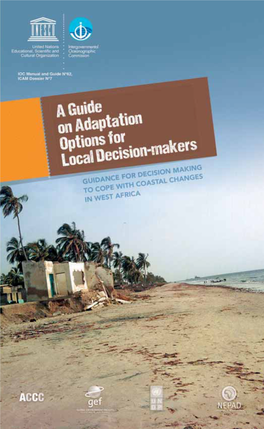 Guidance for Decision Making to Cope with Coastal Changes in West Afric