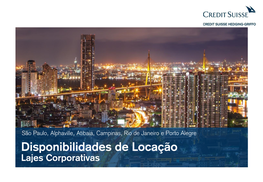 Centro Empresarial Mario Garnero Avenida Brigadeiro Faria Lima 1.485 Centro Empresarial Mario Garnero Avenida Brigadeiro Faria Lima 1.485