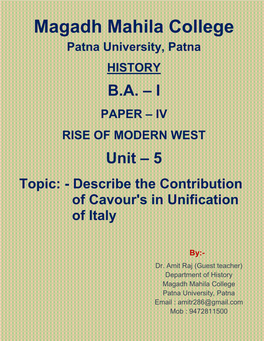 3.-The-Unification-Of-Italy.Pdf