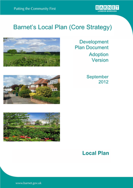 Barnet's Local Plan (Core Strategy)