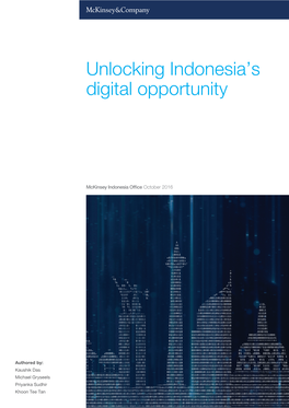 Unlocking Indonesia's Digital Opportunity