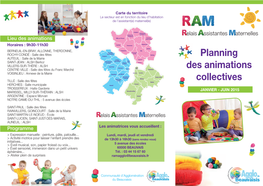 Planning Des Animations Collectives