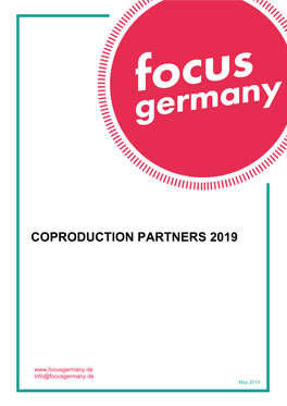 Coproduction Partners 2019