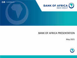 Bank of Africa Presentation