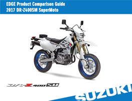 2017 Suzuki DR-Z400SM Supermoto
