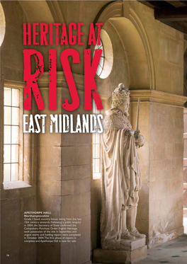 Heritage at Risk East Midlands Em