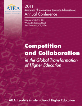 Competition and Collaboration in the Global Transformation of Higher Education