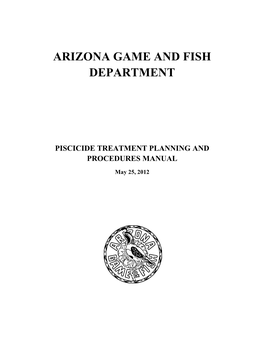 Arizona Game and Fish Department