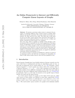 Arxiv:2003.09642V1 [Cs.DM] 21 Mar 2020 Particular Number of Sets