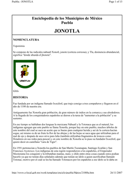 JONOTLA Page 1 of 13