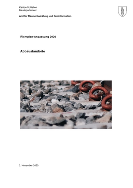 Abbaustandorte 2020(549 Kb, PDF, 02.11.2020)