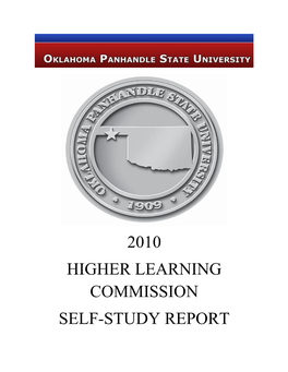 2010 HLC Self Study Report (PDF)