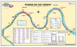 Rowing on the Tideway