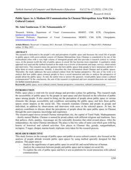 Turkish Journal of Computer and Mathematics Education Vol.12 No