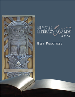 Library of Congress Literacy Awards Best Practices 2015