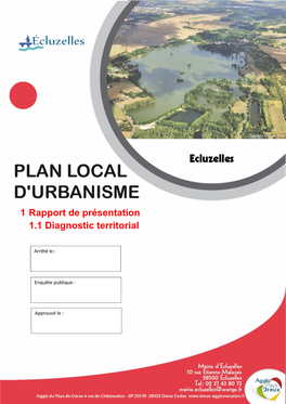 1 Rapport De Présentation 1.1 Diagnostic Territorial