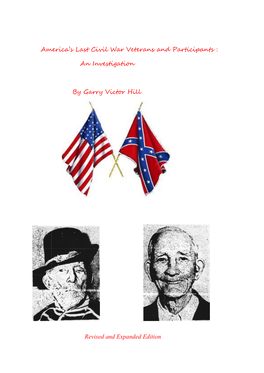 America's Last Civil War Veterans and Participants