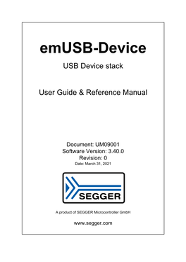 Emusb-Device User Guide & Reference Manual