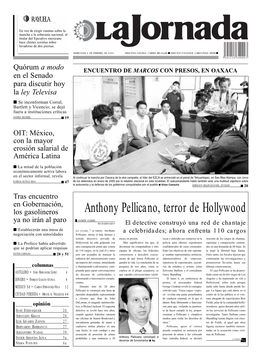 Anthony Pellicano, Terror De Hollywood