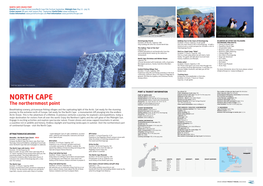 NORTH CAPE CRUISE PORT Events: North Cape Festival, June/North Cape Film Festival, September