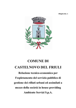 Comune Di Castelnovo Del Friuli