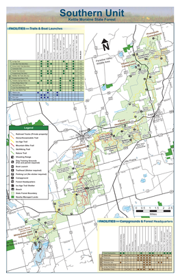 Southern Unit Kettle Moraine State Forest