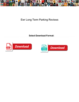 Ewr Long Term Parking Reviews