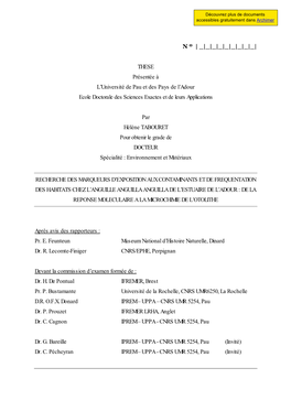 Chapitre Iv Bilan De La Pression Chimique S