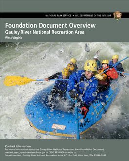 Foundation Document Overview, Gauley River