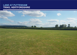 Land at Puttenham Tring, Hertfordshire