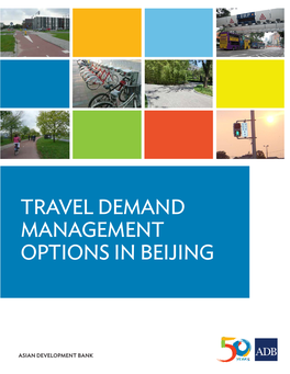 Travel Demand Management Options in Beijing May
