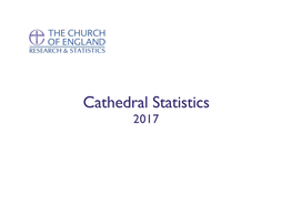 Cathedral Statistics 2017