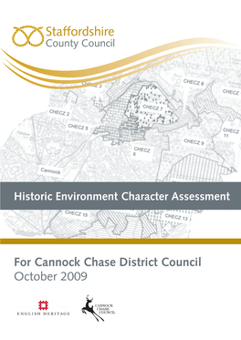 Historic Environment Character Assessment of Cannock Chase District (Staffordshire County