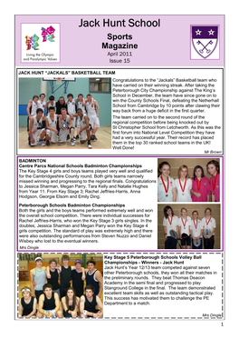 April 2011 Issue 15